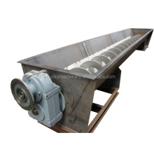 dewatering  auger feeder  shaftless screw  conveyor  for  sewage sludge and pig manure